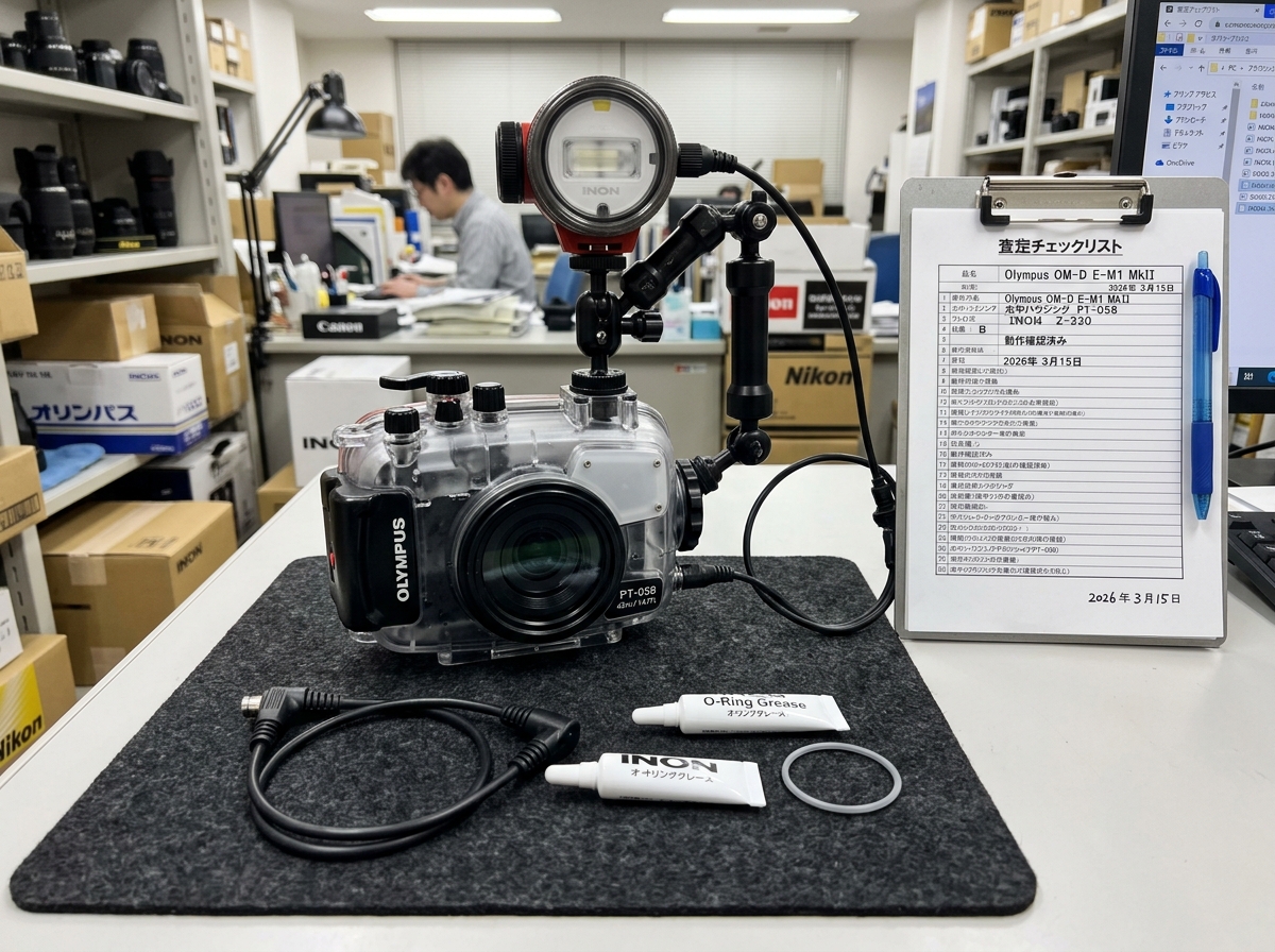 Olympus OM-D & ハウジング一式 買取実例