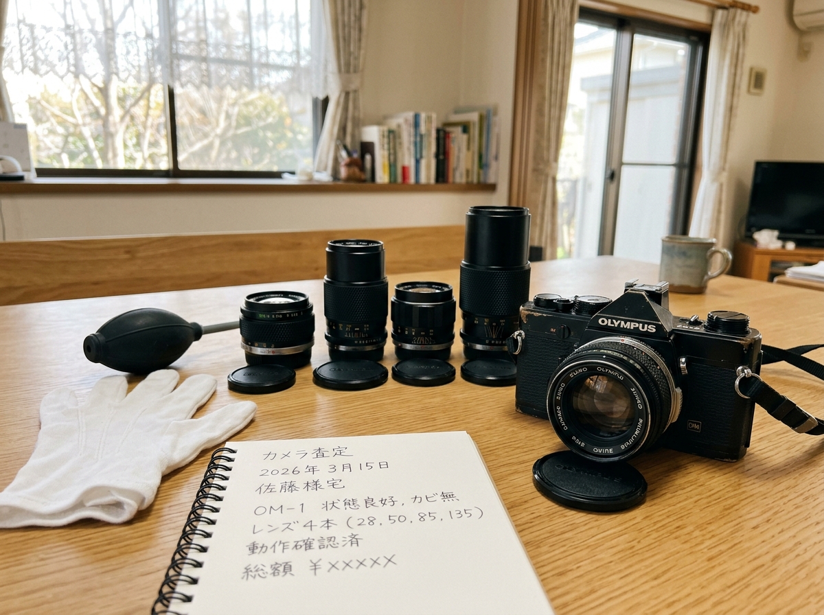 Nikon F3・オールドレンズ群 出張買取実例