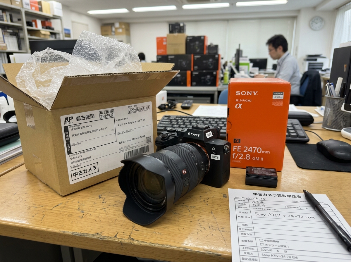 Sony α7 III & GMレンズ 宅配買取実例