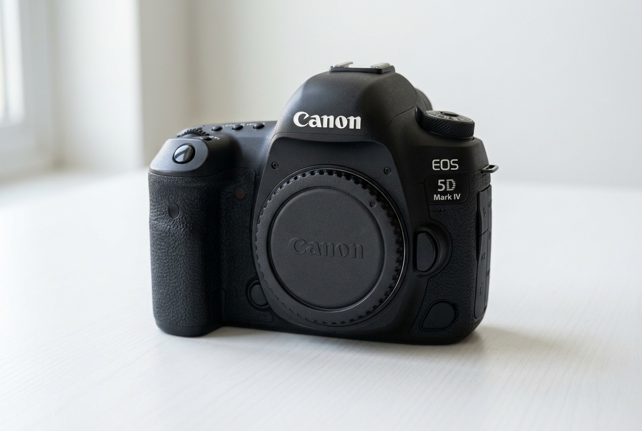 箱や付属品がない状態良好なカメラ本体単体（Canon EOS 5D Mark IV）