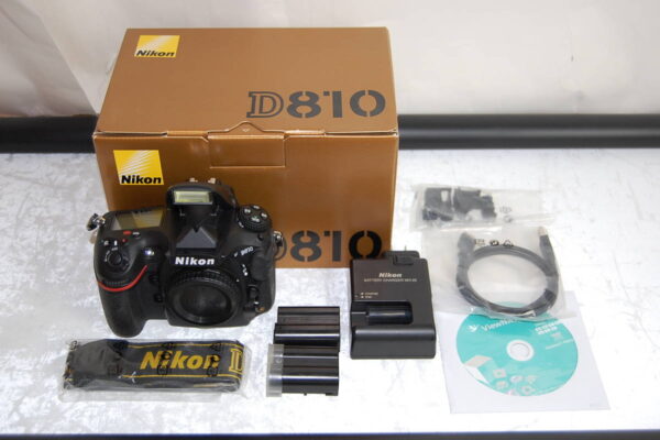 宅配便を利用してNikon（ニコン）D810 カメラボディを買取しました（東京都新宿区）