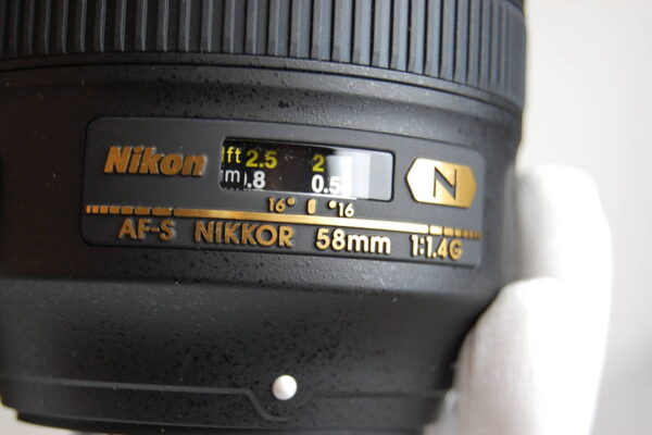 まだまだ人気の単焦点カメラレンズ Nikon ニコン AF-S NIKKOR 58mm 1:1.4 G を買取しました（神奈川県川崎市）